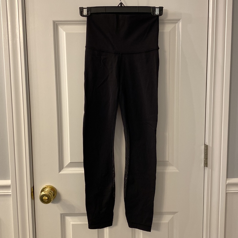 LULULEMON *Rare* Black Mesh Leggings - Picture 3 of 6